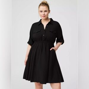 Torrid Black Mini Dress